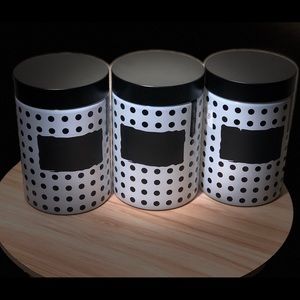 Kitchen storage Jars Polkadot design multi is use